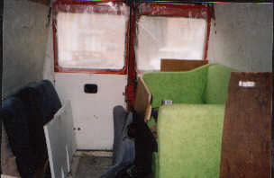 Motorhome conversion part way