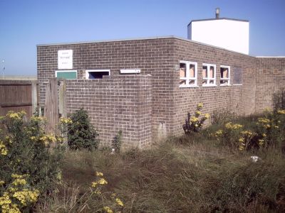 Vandalised and ruined as WDC dither,the toilet block.