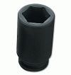 Six sided impact socket